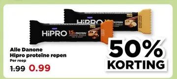 Aanbieding: Alle Danone Hipro proteïne repen