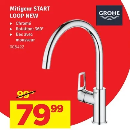Offre: Mitigeur START LOOP NEW