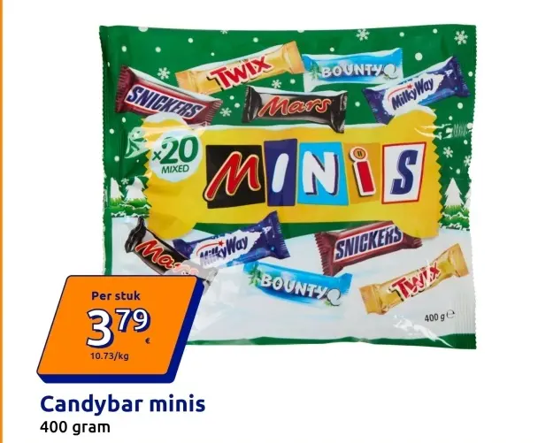 Aanbieding: Candybar minis