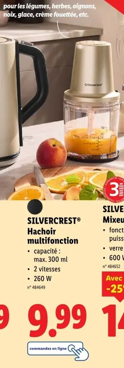 Offre: Hacoir multifonction