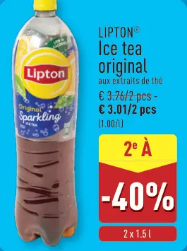 Offre: Ice tea original