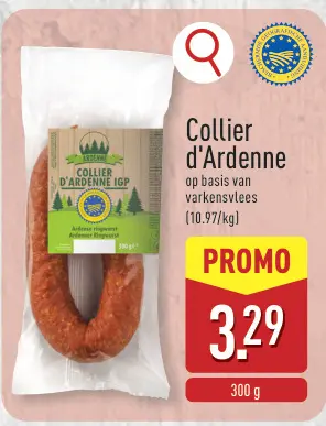 Promotie: Collier d'Ardenne