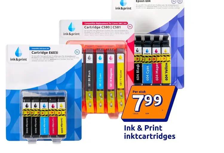Promotie: Inktcartridges