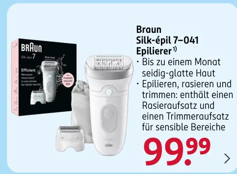 Aanbieding: Silk-épil 7-041 Epilierer
