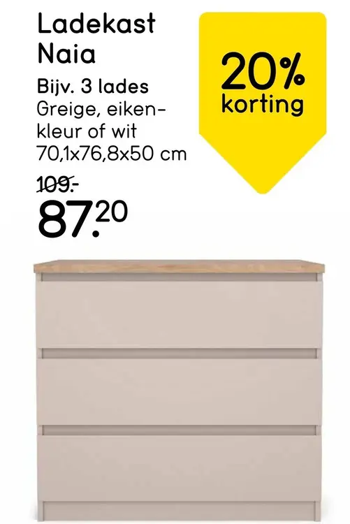 Aanbieding: Ladekast Naia