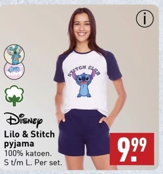 Aanbieding: Lilo & Stitch pyjama