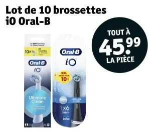 Offre: Lot de 10 brossettes iO