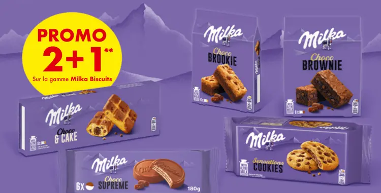 Offre: Milka Biscuits