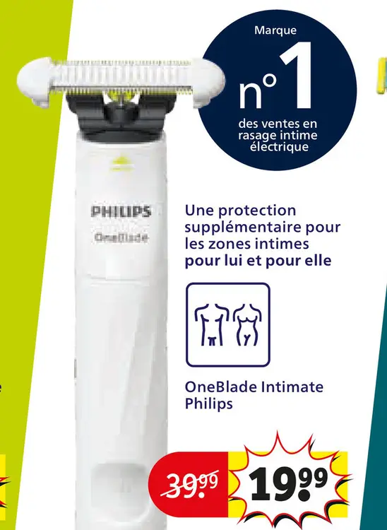 Offre: OneBlade Intimate