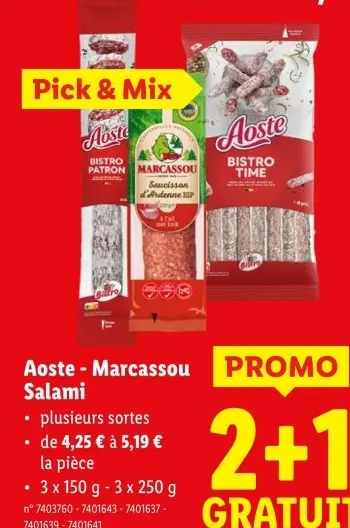 Offre: Salami