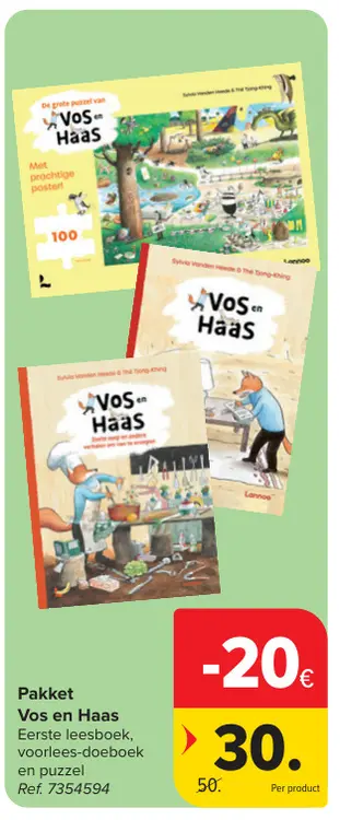 Promotie: Pakket Vos en Haas