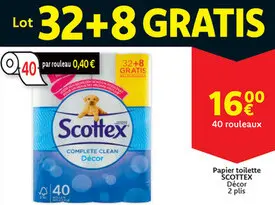Offre: Papier toilette