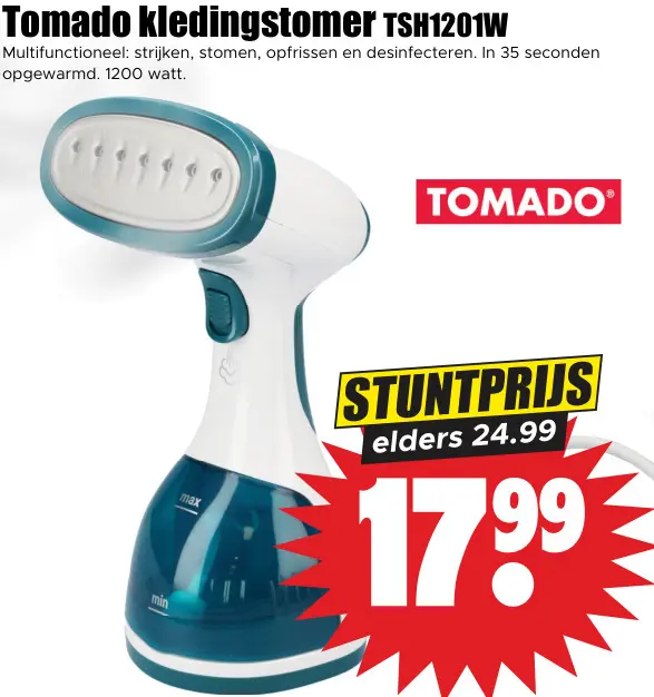 Aanbieding: Kledingstomer TSH1201W