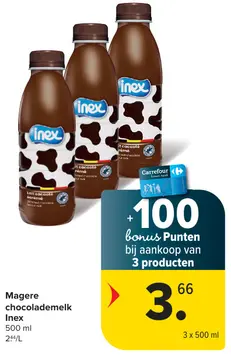 Aanbieding: Magere chocolademelk