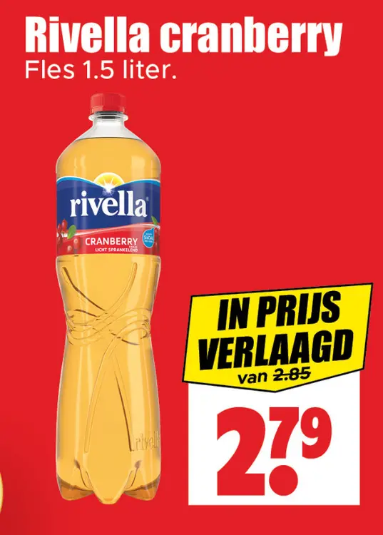 Aanbieding: Rivella Cranberry