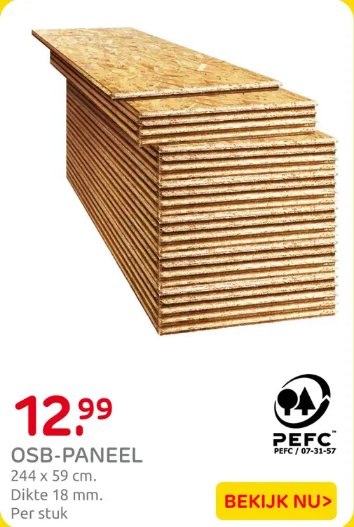 Aanbieding: OSB-paneel