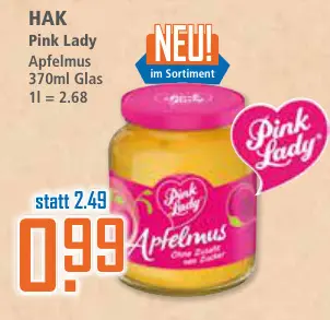 Aanbieding: Pink Lady Apfelmus