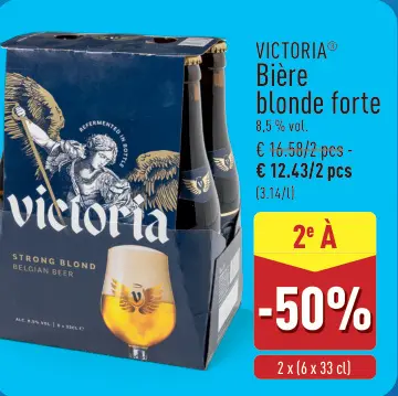 Offre: Bière blonde forte