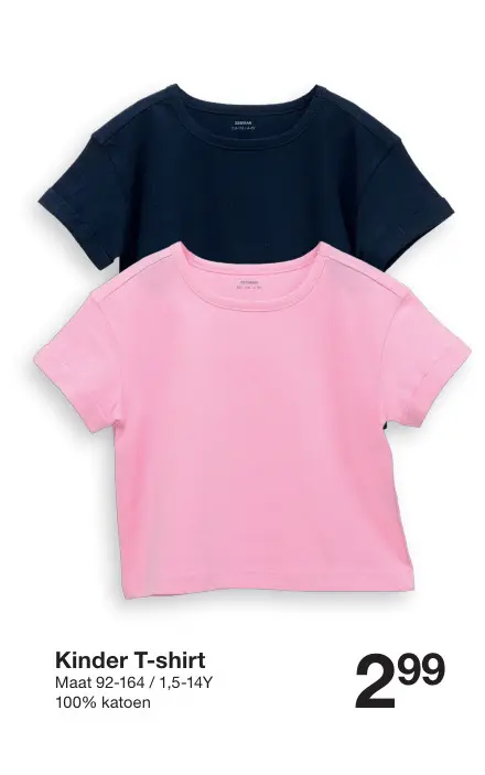 Promotie: Kinder T-shirt