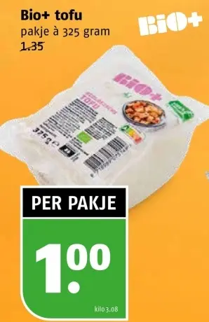 Aanbieding: Bio+ tofu