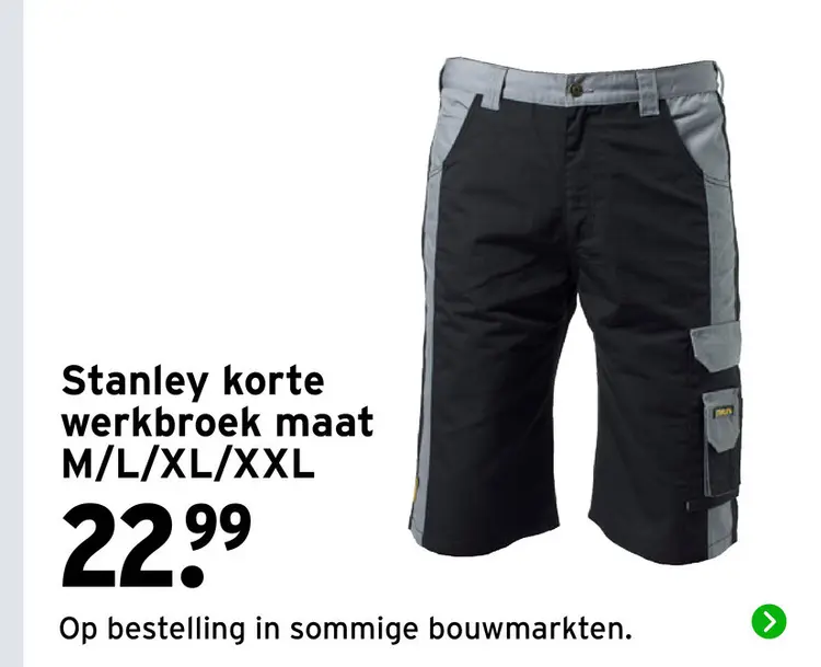 Aanbieding: Korte werkbroek