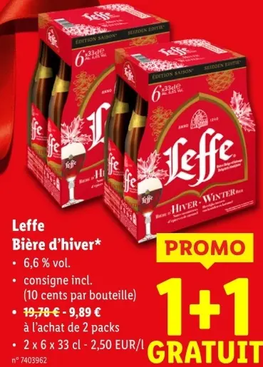 Offre: Bière d'hiver