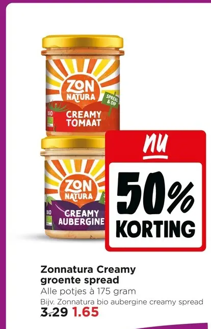 Aanbieding: Creamy groente spread