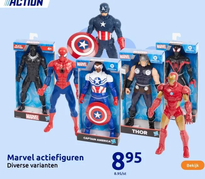 Aanbieding: Marvel actiefiguren
