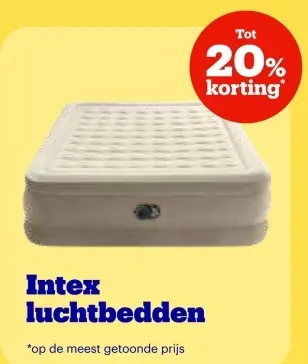 Promotie: luchtbedden