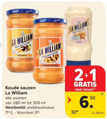 Promotie: Koude sauzen