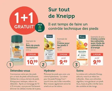 Offre: Bain de pieds revitalisant