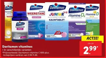 Aanbieding: Davitamon vitamines