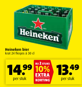 Aanbieding: Heineken bier