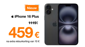 Aanbieding: iPhone 16 Plus