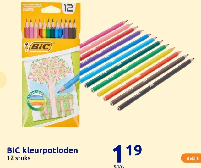 Aanbieding: BIC kleurpotloden