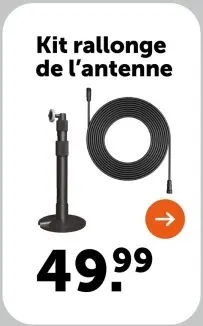 Offre: Segway kit extension antenne
