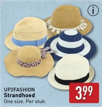 Aanbieding: UP2FASHION Strandhoed