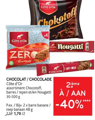 Offre: Chocolat / Chocolade
