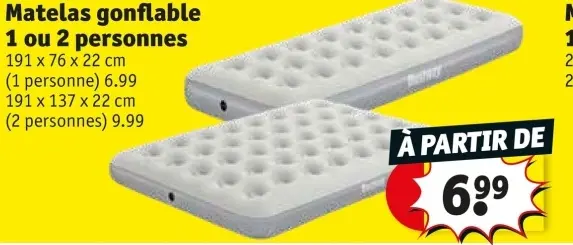 Offre: Matelas gonflable