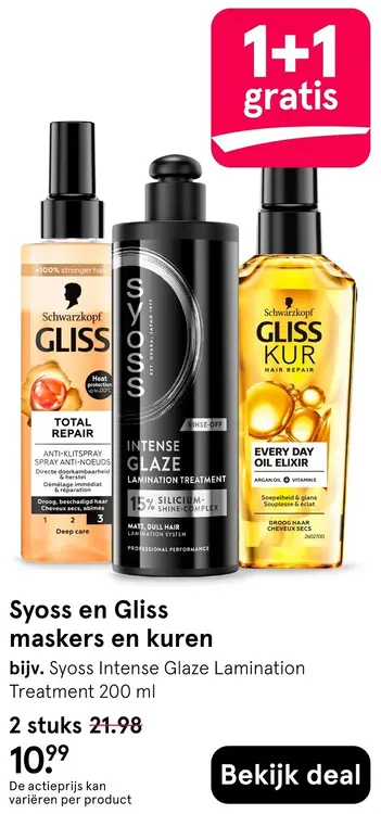 Aanbieding: Maskers en kuren