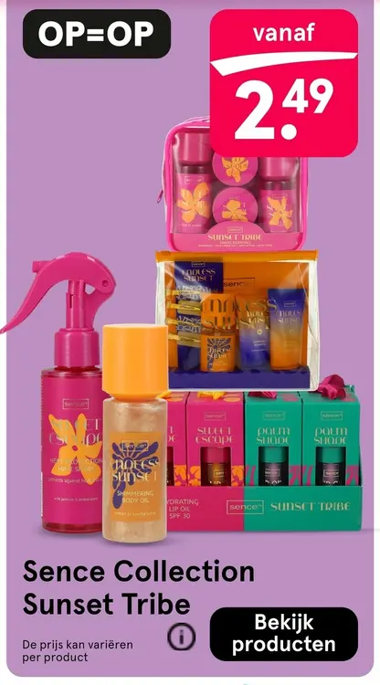 Aanbieding: Sence collection sunset tribe