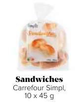 Offre: Sandwiches