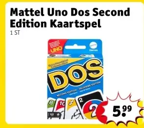 Promotie: Uno Dos Second Edition Kaartspel