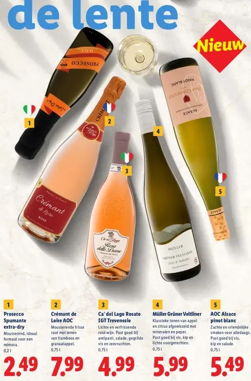 Aanbieding: Diverse wijnen