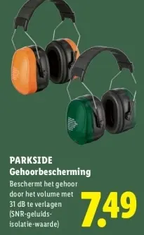 Aanbieding: Gehoorbescherming