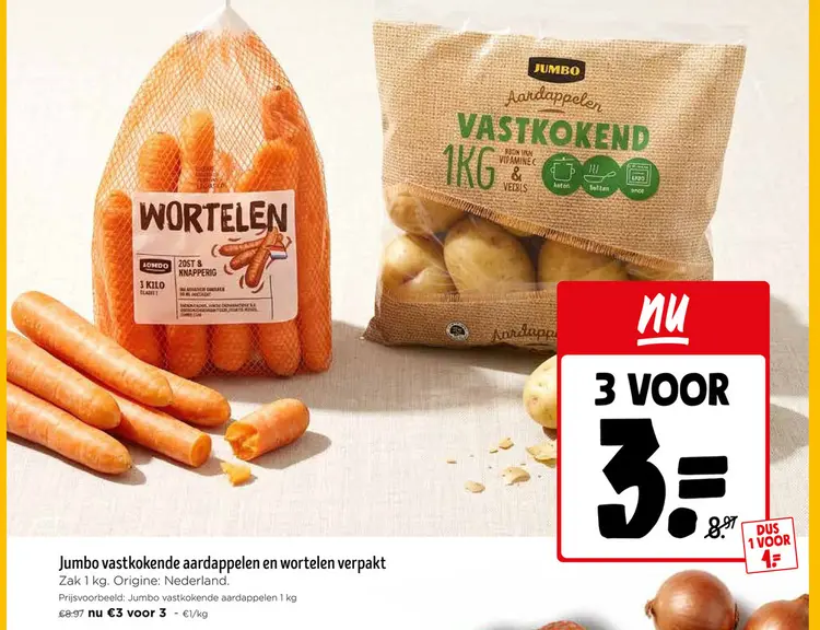 Promotie: Wortelen & Aardappelen Vastkokend
