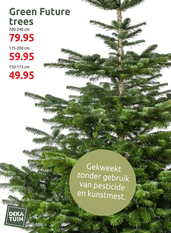 Aanbieding: Green Future trees