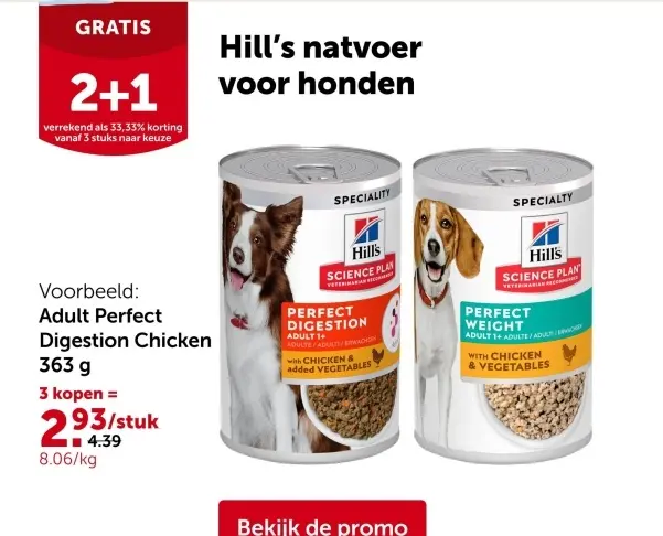 Promotie: Adult Perfect Digestion Chicken