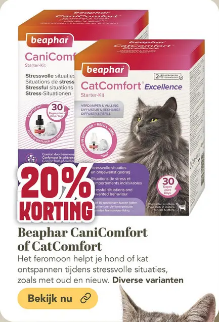 Aanbieding: Beaphar CaniComfort of CatComfort Starter-Kit