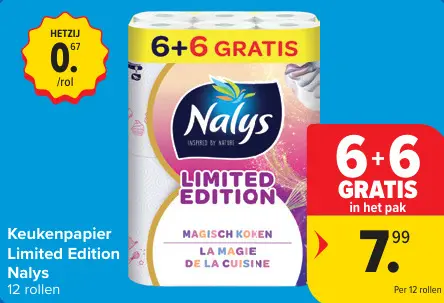 Promotie: Keukenpapier Limited Edition